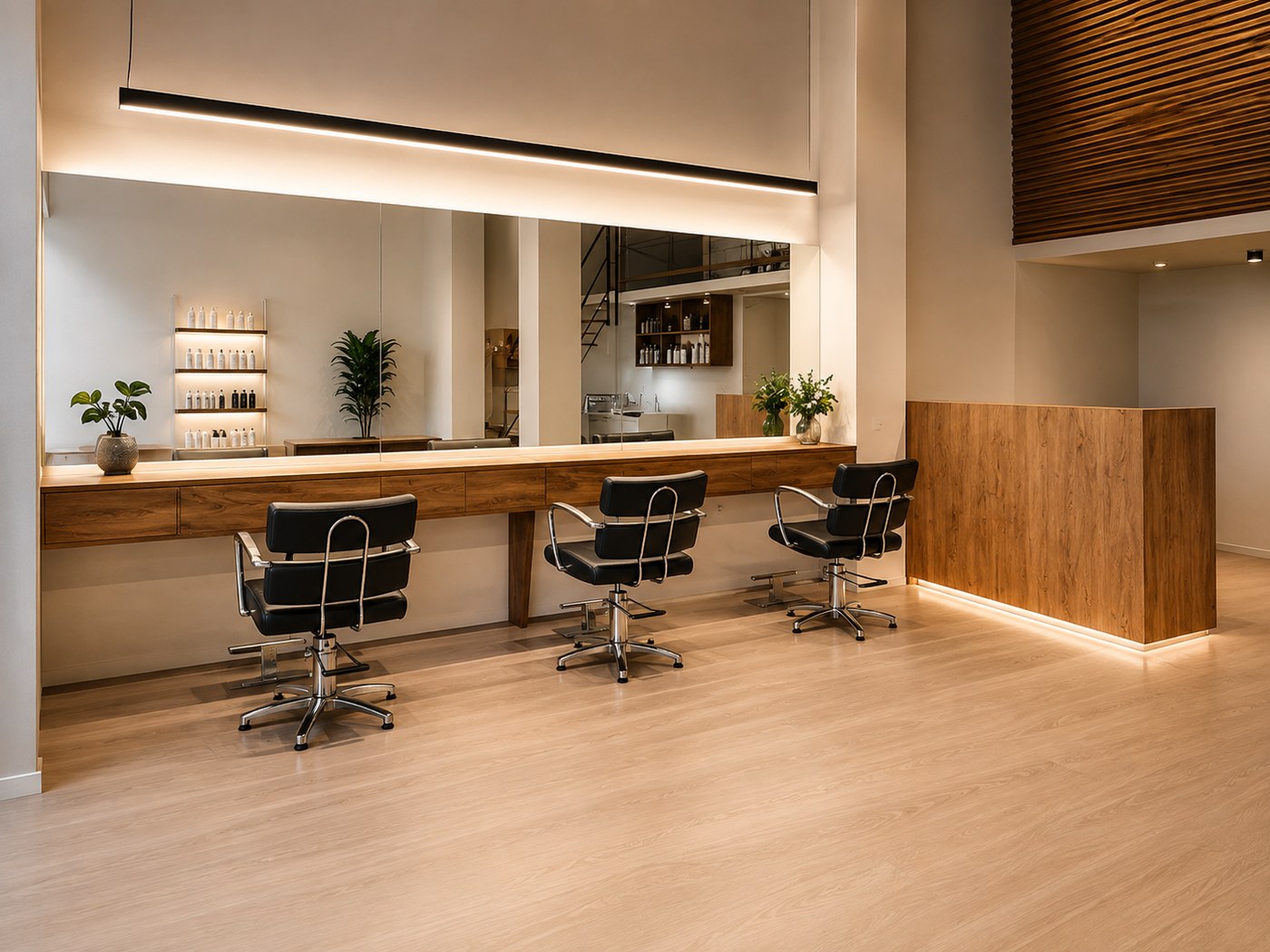 Ο χώρος του Colour Salon